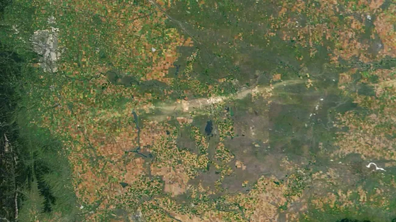 Dev dolu tanelerinin Dünya’da yarattığı izler, uzaydan böyle görüntülendi